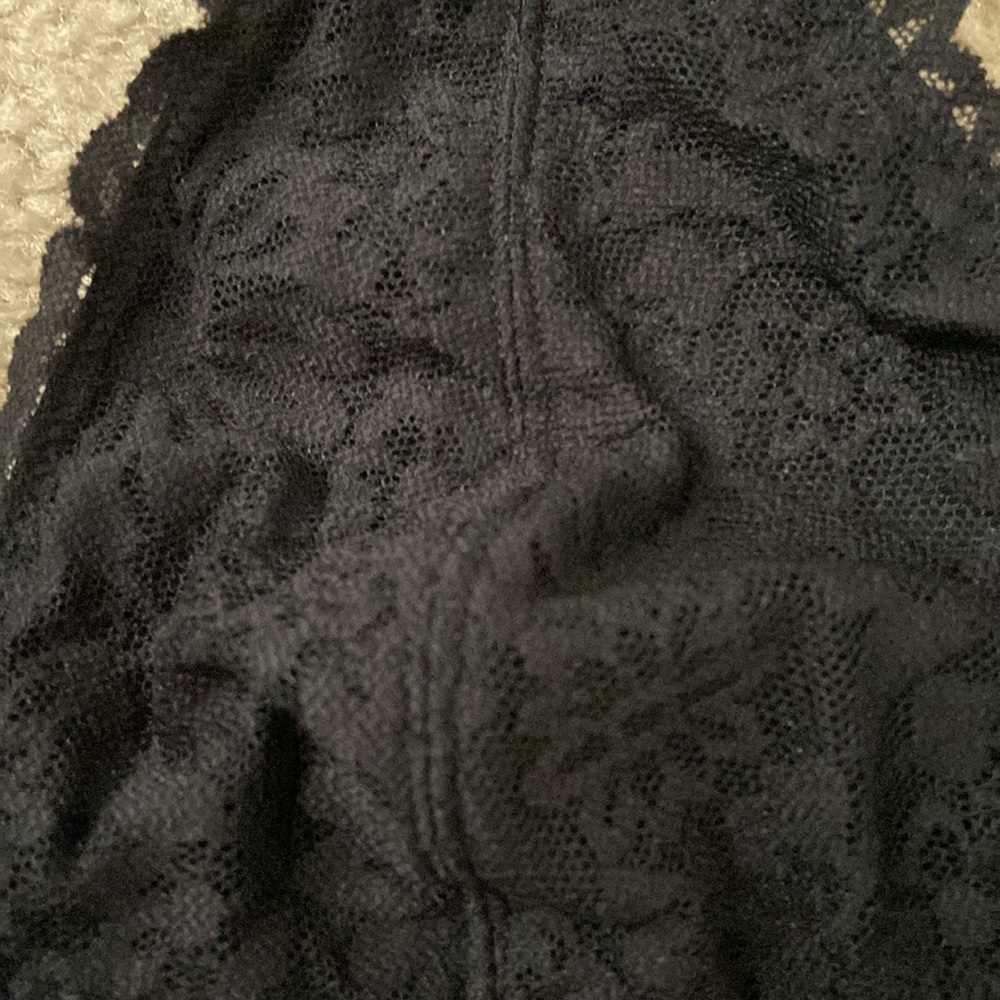 Pink halter Lace bralette - Picture 2 of 7